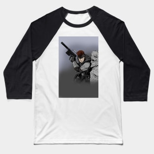 Solid Snake Baseball T-Shirt